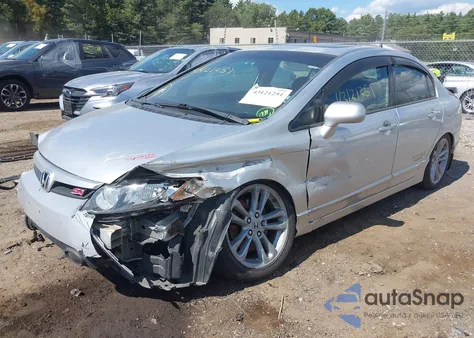 2008 Honda Civic Si/Si Mugen from USA, damaged, VIN 2HGFA55548H703697
